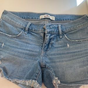Hollister jean shorts